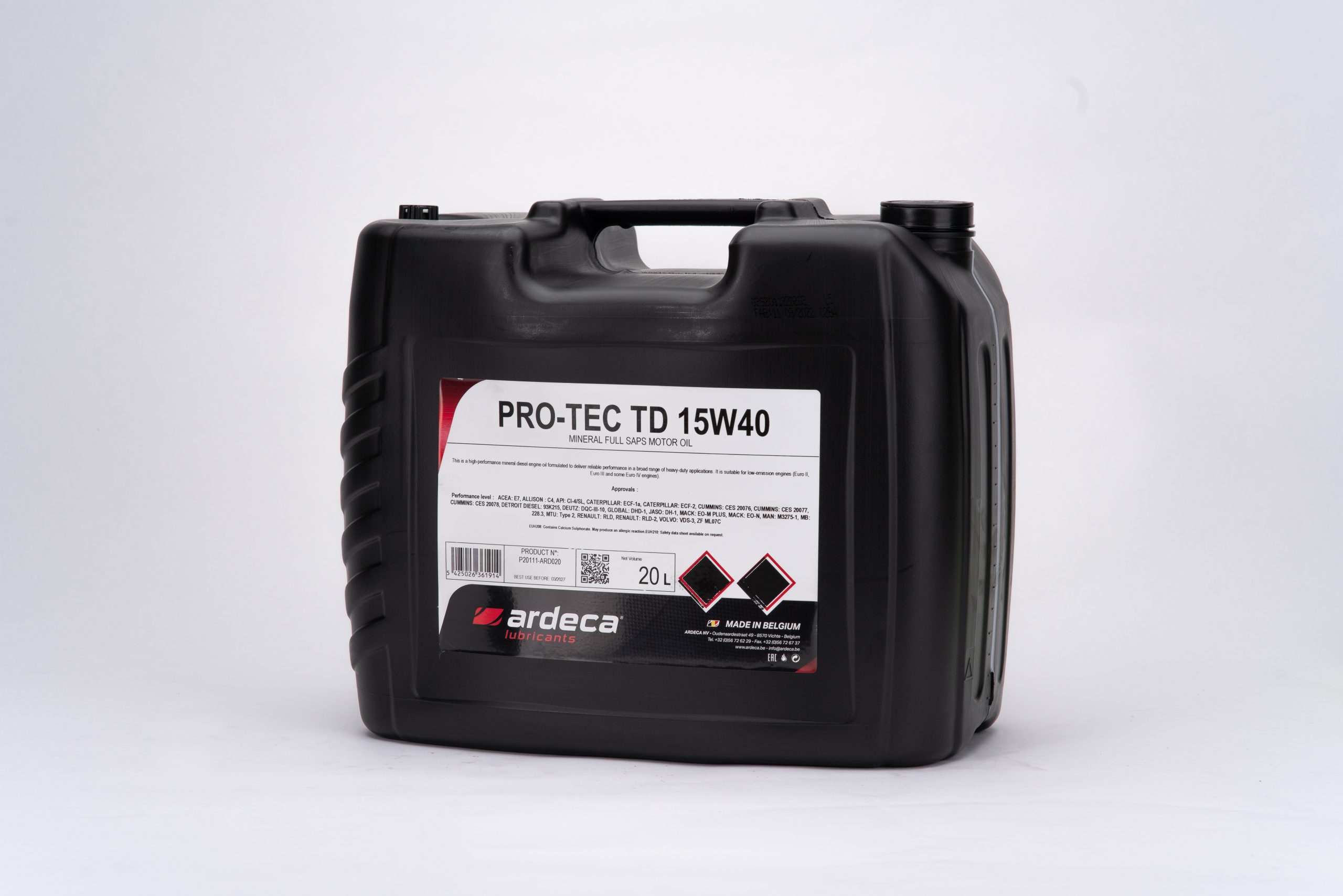 Vaj Motori 15W40 – PRO-TEC TD 15W40 – ARDECA BELGJIKE