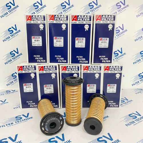 Filter Vaj per Eskavatore CATERPILLAR ( 2013-> ) / ASAS Filter AS 2574 / CATERPILLAR 322-3155 / HIFI Filter SO 10112